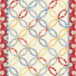 Lovey Dovey Double Wedding Ring Quilt Pattern