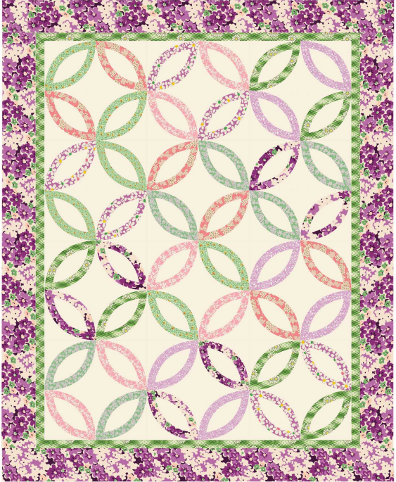 Double Wedding Ring Quilt Pattern