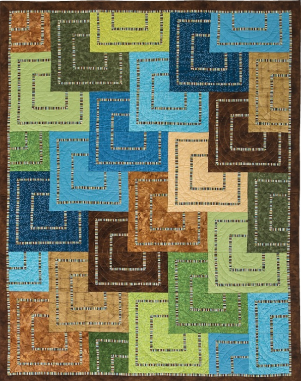 Up and Down Quilt Pattern