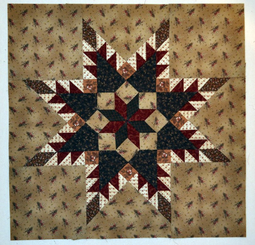 Feathered Star Block
