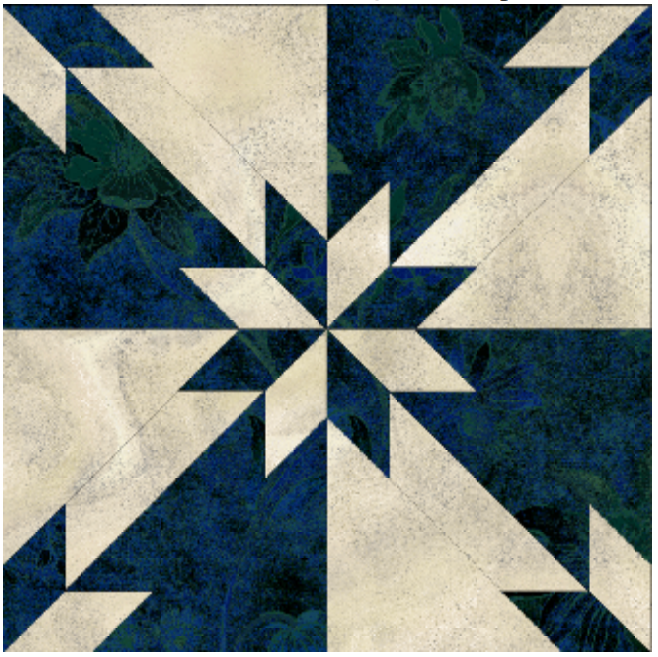 Hunter’s Star Quilt Block