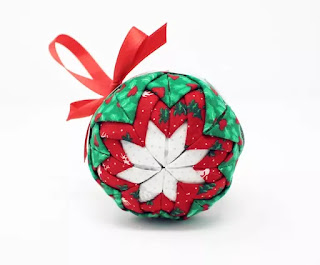 Star Quilted Christmas Ornaments