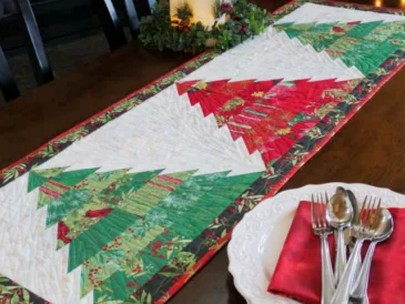 Tree Farm Table Runner Pattern