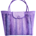 Round Quilted Rope Tote Bag Tutorial