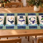 Christmas snowman placemat pattern